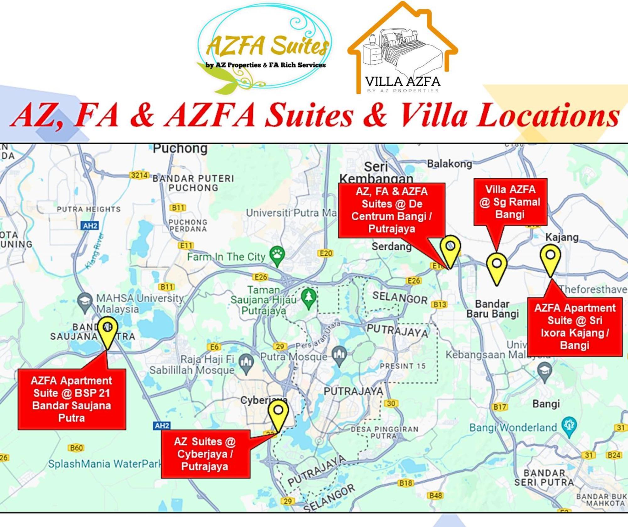 Azfa Duplex Suite At De Centrum Putrajaya Bangi Free Wifi Kajang Zewnętrze zdjęcie